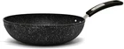 The Rock 11'' (28CM) Non-stick Stir Fry Pan Durable Forged Aluminum Oven Saf New. Price: $60.99.