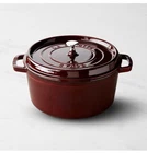 Staub 1102487 24CM Round Casserole - Grenadine New. Price: $249.00.