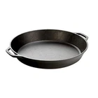 Lodge 17 Inch Seasoned Cast Iron Skillet Deep Fry Pan With Loop Handles New. Price: $90.79.