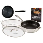 Copper Chef Titan Fry, 9.5 Inch With 8 Pan, Stainless-steel New. Price: $90.86.