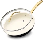 Nutrichef NCHGLDX12 12"FRYPAN W/lid New. Price: $65.99.
