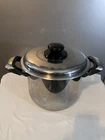Vintage Wmf 18/10 Stainless Steel 6QT Stock Steam Pot With Lid Used. Price: $26.17.