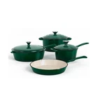 Dishdelight Enameled Cast Iron Pots And Pans Set, 7 Piece Dutch Oven With... New. Price: $205.97.