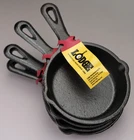 Set Of Lodge Cast Iron Mini Skillet 3-1/2" Tiny Frying Pans Lot (4) New. Price: $42.50.