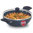 Hawkins Ceramic Nonstick 2.5 Litre Deep Kadhai, Induction Fry Pan With Glas New. Price: $90.04.