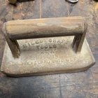 Antique Miles Craft Concrete Edger Tool Cast Iron 25A Cleveland Oh 1950S Vtg Usa Used. Price: $14.00.