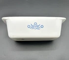 Vtg Corning Ware Blue Cornflower Pan P-315 2 Qt 9X5X3 Meatloaf Bread Dish Used. Price: $19.50.