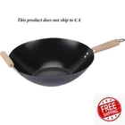 Mainstays 13.75" Non-stick Wok Pan Steel Lid Stainless Stir Frying Nonstick. New. Price: $33.95.