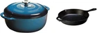 EC7D33 Enameled Cast Iron Dutch Oven, 7.5-QUART, Caribbean Blue & L8SK3 New. Price: $203.70.