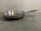 Belgique Tools Of Trade 9.5 Stainless Steel 31289 Skillet Pan Silicone Handles Used. Price: $32.00.
