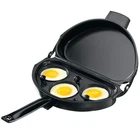Walterdrake Nonstick Omelet Pan, Made Of Durable One Size Fits All, Black New. Price: $45.99.