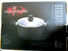 Hells KITCHEN..6 Qt..non-stick..stockpot..glass Lid..soft Touch Handles..new Box. Price: $29.99.