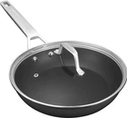 12 1/2 Inch Frying Pan With Lidtitanium And Ceramic Large Ski New. Price: $99.87.