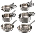 Wolf Gourmet WGCW100S Piece Cookware Set New. Price: $1169.00.