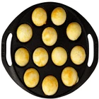 Dynamic Cookwares Naturally Nonstick Mini Paniyaram 8 INCH/20.9 CM/12 New. Price: $171.84.