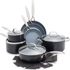 Greenpan Valencia Pro Ceramic Nonstick 11 Piece Cookware Set, Hard Anodized Pfas New. Price: $631.73.