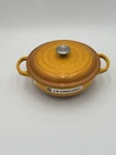 Creuset Signature Enameled Cast Iron French Oven 2.5 Qt Nectar New. Price: $209.50.