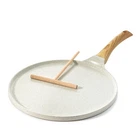 Sensarte Nonstick Crepe Pan With Spreader, 12-INCH Natural Ceramic Coating Dosa New. Price: $45.05.