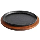 Valor Pre-seasoned Cast Iron Fajita Skillet, Chestnut Underliner (select Size) New. Price: $54.49.