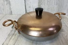 Wear-ever Hallite 7" Aluminum Copper Twist Handles Pot Pan Lidded Usa #2107 Used. Price: $10.00.