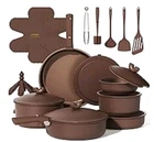Carote 27PCS Ceramic Cookware Set Pots And Pans Non... New. Price: $115.99.