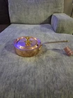Ruffoni Copper Pot - 9" Hammered 2.5QT Saut Pan+doubleacornlid New. Price: $249.50.