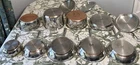 Emeril Copper Core 12PC Cookware Tri-ply All-clad Stainless Steel Set Used. Price: $299.00.