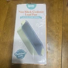 Boxiki Kitchen Premium Ceramic Bread Loaf Pan - 11X5 4.6"D 9"W 9"H, Gray New. Price: $25.93.