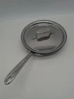 All-clad Essentials Nonstick Cookware (8.5 Inch Fry Pan) With Lid Used. Price: $23.95.