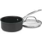 Cuisinart Quart Nonstick Hard Anodized Saucepan Cover 619-14 Chefs New. Price: $51.99.