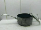Calphalon Saucepan 2.5 Qt Anodized Aluminum Non-stick Frying Saut Pot & Lid Used. Price: $59.99.