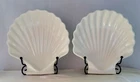 2 White Scallop Shell Gratin Baking Dishes Oven Proof Made Japan Used. Price: $26.00.