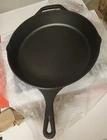 Mejoy 12" Pan Cast Iron Skillet With Silicone Handles & Plastic Scraper-new. Price: $35.99.