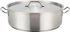 8 Quart Commercial-grade Stainless Steel Brazier With Lid For Professional Cooki New. Price: $106.99.