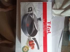 T-fal Kitchen Solutions Cookware, 5 Quart Non-stick Jumbo Cooker With Lid, Black New. Price: $21.00.