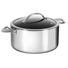 Scanpan Haptiq Stainless Steel Nonstick 7.5 Qt. Covered Dutch Oven New. Price: $347.95.