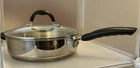 Martha Stewart Collection 3QT Stainless Skillet / Pot Exclusive For Macy 70218 Used. Price: $35.00.