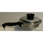 Townecraft Chefs Ware 8.5" Pan With Lid T304 Stainless Steel Multicore Usa Used. Price: $39.99.