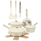 Folkstone 13 Piece Pots And Pans Durable Cast Aluminum Pfa Free Non Stick New. Price: $170.48.