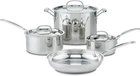 Cuisinart 7-PIECE Stainless Steel Pots And Pans Set, Cookware New. Price: $199.99.