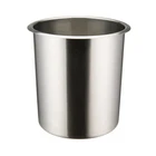 New 7.25 Round Winco Bam 3.5 Qt. Bain Marie Pot Mirrored Finish Stainless Steel. Price: $18.49.