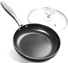 Small Frying 8 Inch Nonstick With Lid, Non-toxic Ceramic Pans New. Price: $38.27.