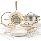 Gotham Steel 15 Pc Pots And Pans Set Non Stick Ceramic Cookware New. Price: $115.99.