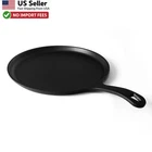 Commercial Chef 10.5-INCH Cast Iron Round Griddle Pre-seasoned CHFL911 From Usa New. Price: $27.88.