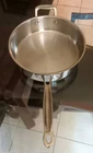 Cuisinart Saute / Frying Pan Stainless Steel Qt Model 7334-26H No Lid Used. Price: $25.00.