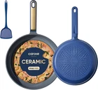 10" Ceramic Frying Skillet, Non Stick Chef's Pan, Healthy & Pfoa/pfa New. Price: $54.98.