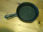 Vintage Inch Cast Iron 8" Skillet 2 Spout Usa #11 Thin Wall Light Used. Price: $29.00.