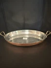 Mauviel M'heritage 150 Polished Copper & Stainless Steel Oval Pan 13.7 New. Price: $300.00.