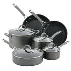 Circulon Elementum Hard-anodized Nonstick Cookware Set, 10-PIECE, Oyster Gray New. Price: $179.99.