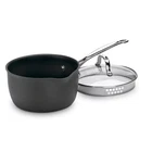 Cuisinart Chef's Classic Nonstick Hardanodized 2QUART Cook And Pour Saucepan New. Price: $87.86.
